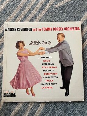 3/$25 Warren Covington & The Tommy Dorsey Orchestra vintage vinyl record